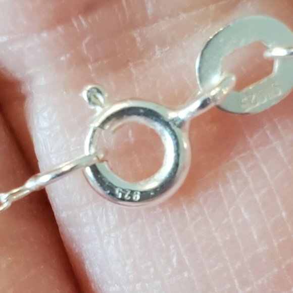 Silver Paris Eiffel Tower Pendant Necklace‎ 925 - Picture 8 of 10